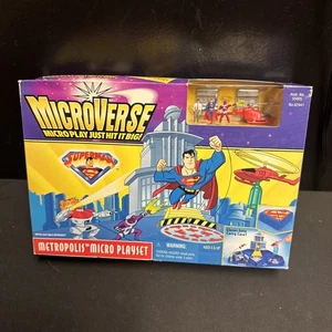 Kenner Superman Vintage Metropolis Micro Playset - Picture 1 of 10
