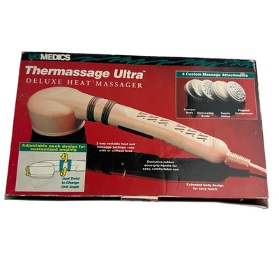 Homedics Termasaje Ultra Deluxe Masajeador de Calor Modelo RF 7000 Vibrador 1993 Foto 1 de 4