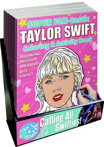Taylor Swift Coloring Book Display 10pcs-Softcover B7206878 - Picture 1 of 2