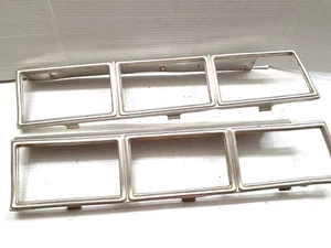 1979 Chevrolet Impala Left & Right Side Tail Light Bezels OEM GM - Picture 1 of 10