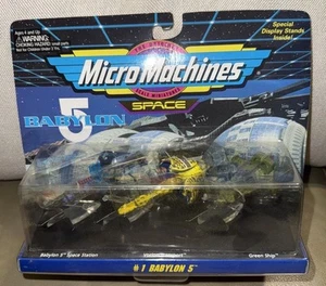 Micro Machines Babylon 5 1995 Vintage Galoob Collection Set #1 Rare  - Picture 1 of 4