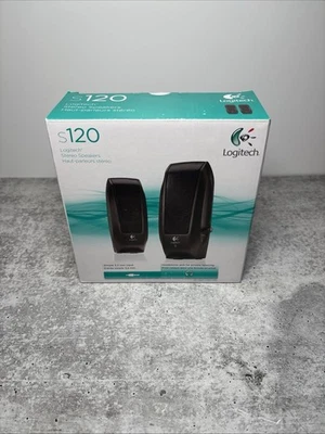 Logitech S-120 2.0 Channel Speakers New - Sealed Box - Image 1 of 3