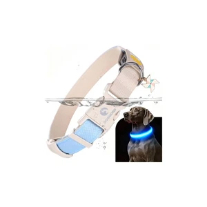 LED Dog Collar - Heavy Duty Light up Collars - Rechargeable Waterproof - Ligh... - Picture 1 of 6