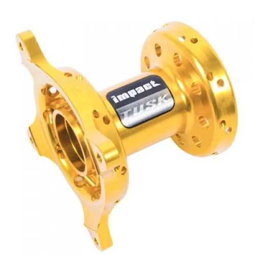 Tusk Impact Motorcycle Hub - Front Yellow SF-NHB-14 Foto 1 de 1