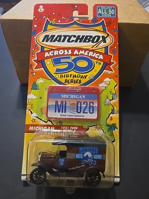 Matchbox Across America 50th Birthday Series Michigan 1921 Ford Model T - Image 1 of 4