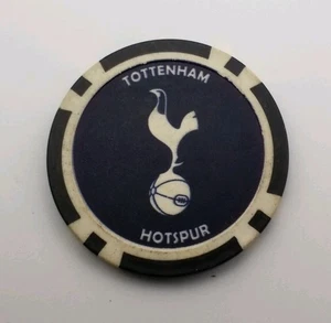 Tottenham Hotspur Memorabilia Collectible Poker Chip Golf Ball Marker Logo Promo - Picture 1 of 5