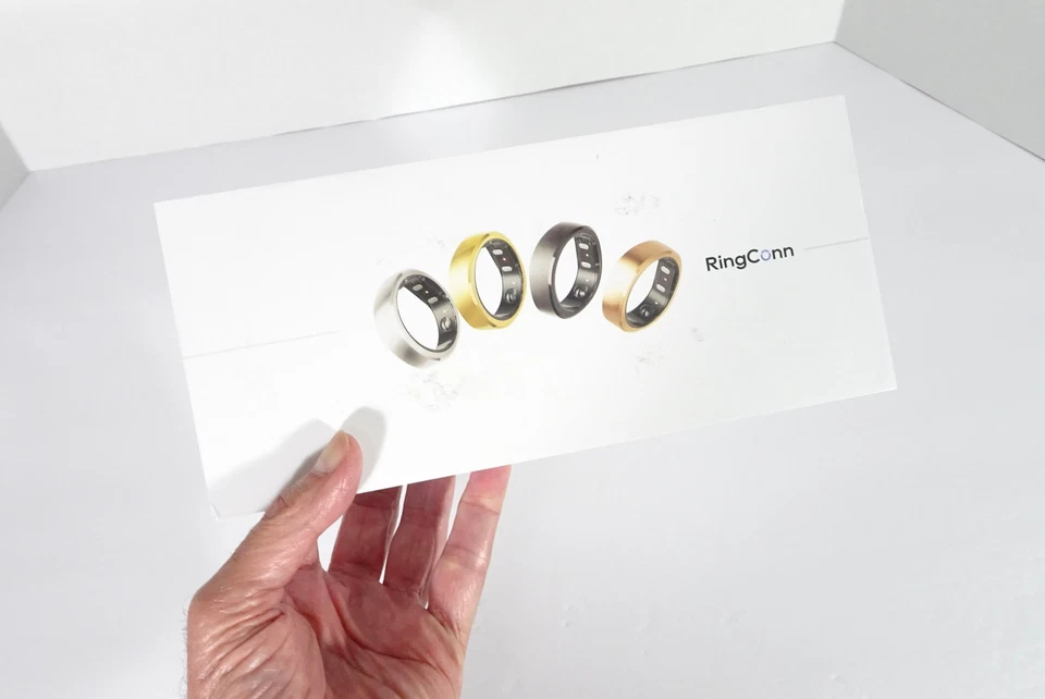 RingConn Gen 2 Royal Gold Size 10- Smart Ring/Fitness Tracker- NEW- FAST SHIP - Image 1 of 4