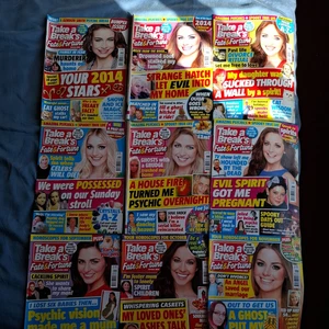 Take a Break Fate & Fortune magazines 9 x 2014 Spirit stories and more used mags - Picture 1 of 10