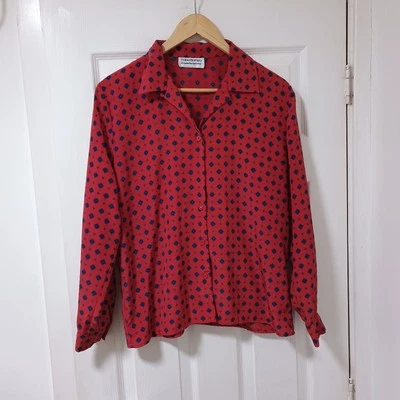 Женская спортивная одежда Haberdashery от Leslie Fay на пуговицах с длинным рукавом миниатюрная M - Изображение 1 из 4