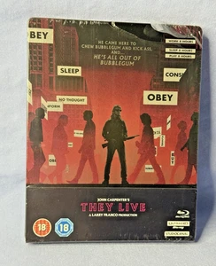 They Live 4K Ultra HD Steelbook Zavvi Exclusive BRAND NEW - Imagen 1 de 6