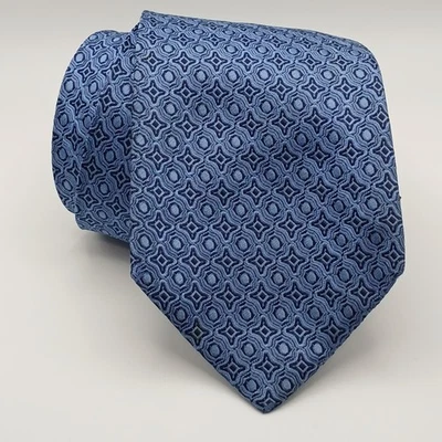 Corbata y Medias 100% Seda Hecha a Mano Azul Nuevo y Lingwood Foto 1 de 4