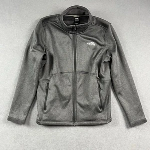 Felpa con cappuccio The North Face donna XL grigia full zip pullover pile outdoor - Foto 1 di 9