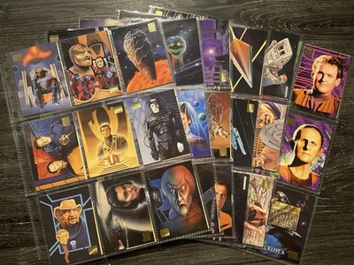 STAR TREK MASTER SERIES TWO 1994 - Complete Set 100 Cards - Image 1 of 4