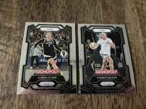 LAS VEGAS ASES (2) Tarjeta 2024 WNBA Prizm Monopoly ¡Lote!! - Imagen 1 de 1