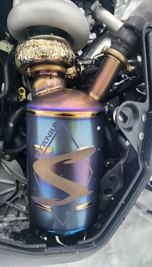 2022-2026 Polaris Boost Titanium Quiet Exhaust - Image 1 of 1