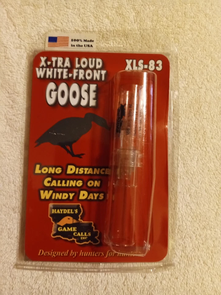 Haydel's X-Tra Loud White-Front Goose Call XLS-83 - Image 1 of 1