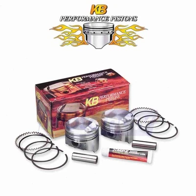 KB Cast Piston Set for 1983 Harley Davidson FLHTC Electra Glide Classic - ww Foto 1 de 4