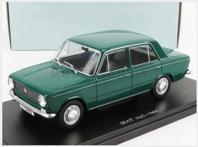 EDICOLA AQUELLOS002 SEAT FIAT - 124L 1969 - GREEN - 1/24 - Immagine 1 di 2