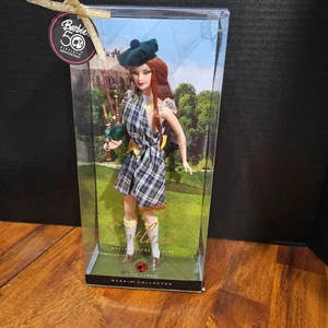 Barbie Pink Label Collector Doll SCOTLAND N4973 NRFB 50th Anniversary 2008 - Picture 1 of 13