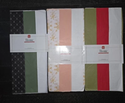 Tissue Paper Bundle 45 Sheets 9 Different Colors And/or Patterns - Image 1 of 4