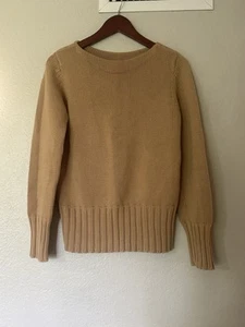 J Crew Damen Pullover Größe Small Rn 77388 Farbe Hellbraun  - Bild 1 von 17