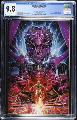 Fantastic Four #3 John Giang NYCC Convención Exclusiva Edición Virgen - CGC 9.8 Foto 1 de 2