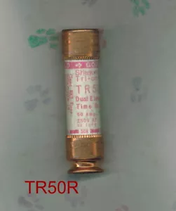 FUSIBILE SHAWMUT TR50R TR 50R 250 VOLT 50 AMP - Foto 1 di 2