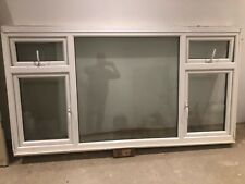 Large PVC Double Glazed Window (229 X 123 Cm) Good Condition
