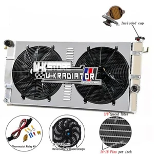 Aluminum Radiator For 1994-2002 95 Dodge Ram 2500 3500 5.9L L6 Turbo +Shroud Fan - Picture 1 of 5