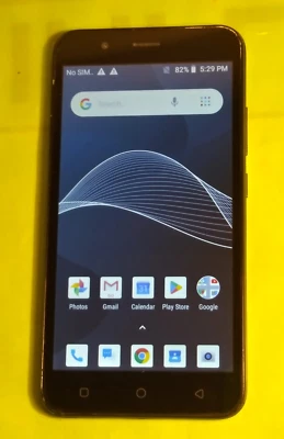 Alcatel Axia (QS5509A) Blue 16GB Smartphone - AT&T Cricket Consumer Cellular etc - Image 1 of 4