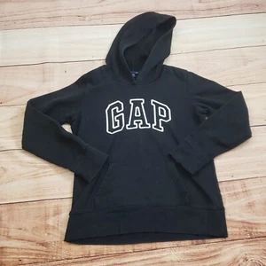 Gap Pullover Damen Extra Small Schwarz Weiß Hoodie Sweatshirt Preppy Ladies - Bild 1 von 9