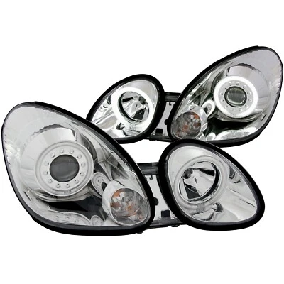 Faros proyectores Anzo 121143 con cromo halo para Lexus GS300 1998-2005 Foto 1 de 2