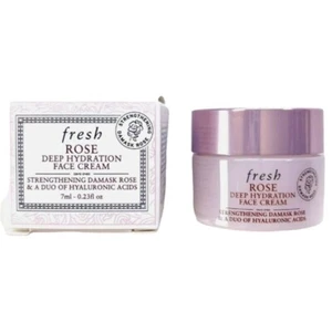 Fresh Rose Deep Hydration Face Cream Strengthening Damask Rose 0.23oz 7mL - Picture 1 of 2