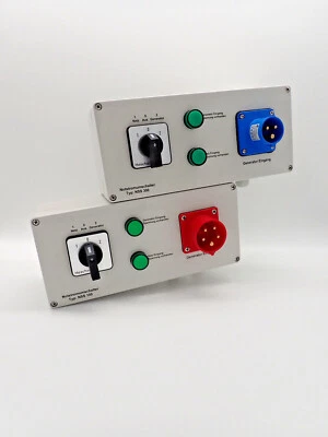 Notstromumschalter / Netzumschalter für Stromaggregat CEE 16A/32A - Bild 1 von 4