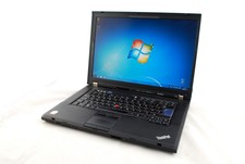 Laptop Thinkpad T500 Computer 15.4' LCD WIFI DVD+RW WINDOWS 7 Professional + 4GB