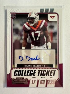 K185,442 - 2021 Panini Contenders Draft Picks #249 Divine Deablo Auto RC - Picture 1 of 1