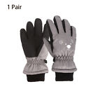 1 Pair Children Ski Glove Portable Replacement Thermal Animal Pattern Gloves