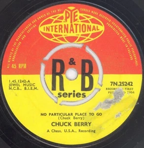 CHUCK BERRY “No Particular Place To Go” PYE-INTERNATIONAL - Picture 1 of 2