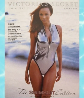 Traje de baño Speedo vintage brillante plateado Tyra Banks Victorias Secret talla 14 Foto 1 de 4