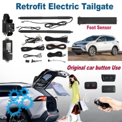 Электрический задний борт с электроприводом подходит для Toyota RAV4 2013-2018 годов выпуска с ножным датчиком - Изображение 1 из 4