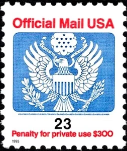 US #O156 MNH 1993 23c Stylized Eagle Shield Arrow Stars Official Mail - Picture 1 of 1