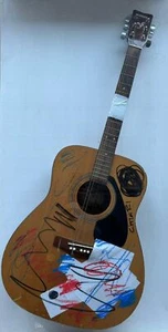 Chitarra (opera unica) Giuseppe Chiari Tecnica Mista e Collage su Tavola - Imagen 1 de 1