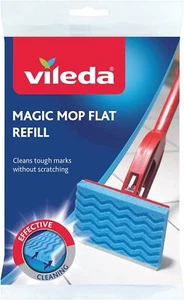 Vileda Magic Mop Ricarica Testa Piatta Confezione da 2 - Foto 1 di 3