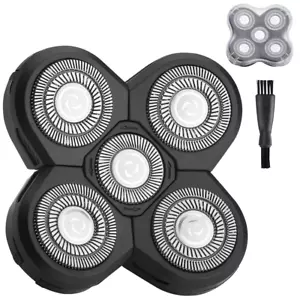 Upgraded 5 Blades Shaver for Head shaver, 5D Men's Electric Shaver Replacement H - Picture 1 of 9