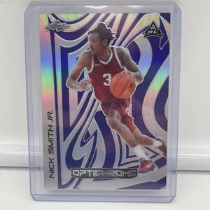Hoja Optichrome Nick Smith Jr. 2022 Rookie SSP/5 B-4 púrpura exclusivo en línea - Imagen 1 de 6