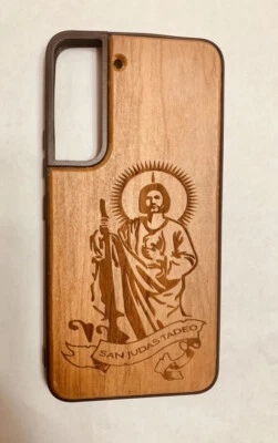 Funda madera Samsung San Judas Foto 1 de 4