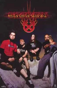 POSTER :MUSIC : STATIC X - GROUP POSE - Picture 1 of 2