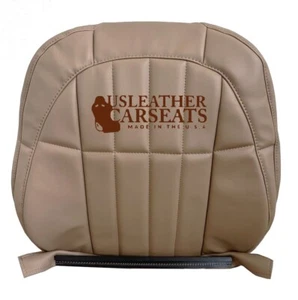 1999 Fits Jeep Grand Cherokee Limited Driver Lean Back Vinyl Seat Cover Tan - Picture 1 of 6