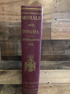 MORALS AND DOGMA ANCIENT & ACCEPTED RITE-SOUTHERN JURISDICTION 1950 FREEMASONRY - Bild 1 von 12