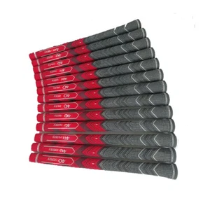 Neu Set 13 rot und schwarz Herren Midsize Dual Compound Golf Griffe - Bild 1 von 8